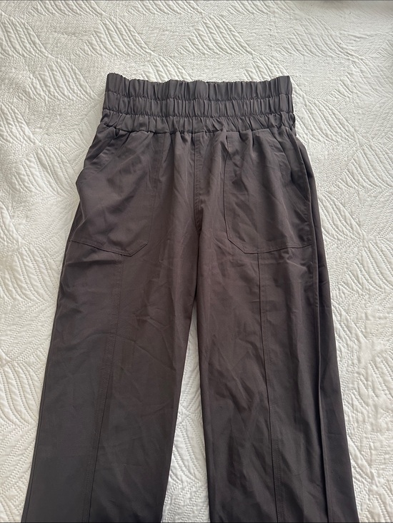 new in Pants - High-Waist Elastic Jogger Pants - Dark Gray